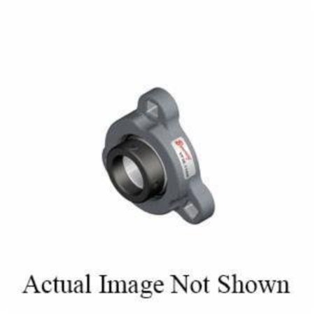 BROWNING VF3E100M Intermediate Non-Expansion Round/Straight Bore Flange Mount Ball Bearing Unit, 1 in Bore 767776